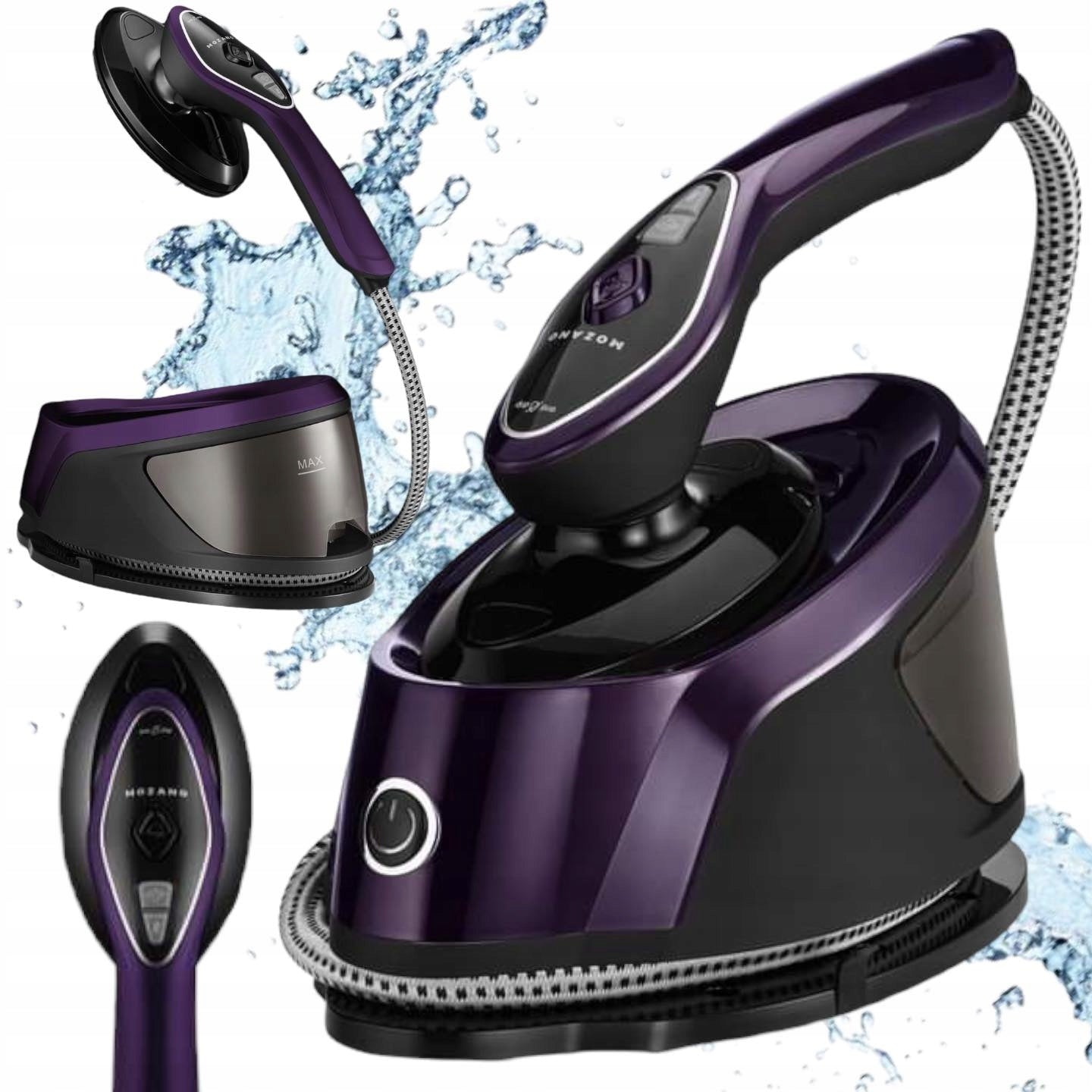 STEAMER FOR CLOTHES STEAM IRON STEAMER STEAM GENERATOR 2500W MOZANO Brand Mozano