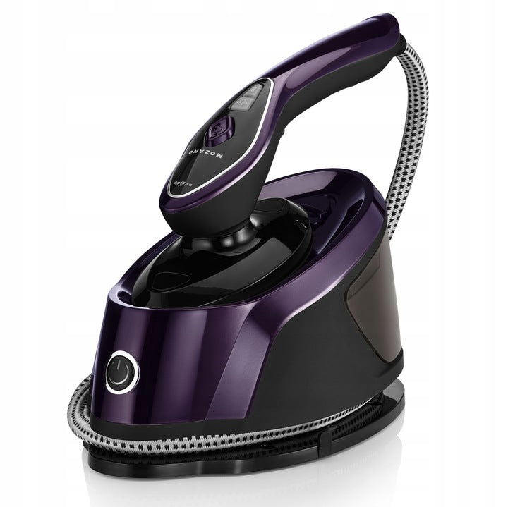 STEAMER FOR CLOTHES STEAM IRON STEAMER STEAM GENERATOR 2500W MOZANO Foot type ceramic