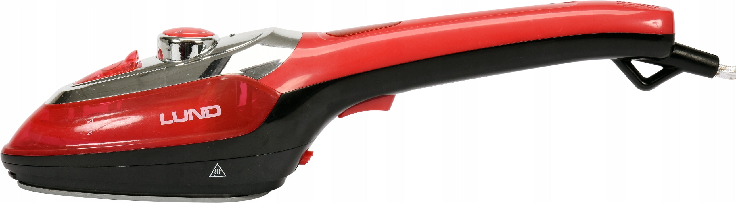 STEAMER HAND STEAMER FOR CLOTHES STEAMER 1100W 3in1 2 BRUSHES LUND Dominant color red