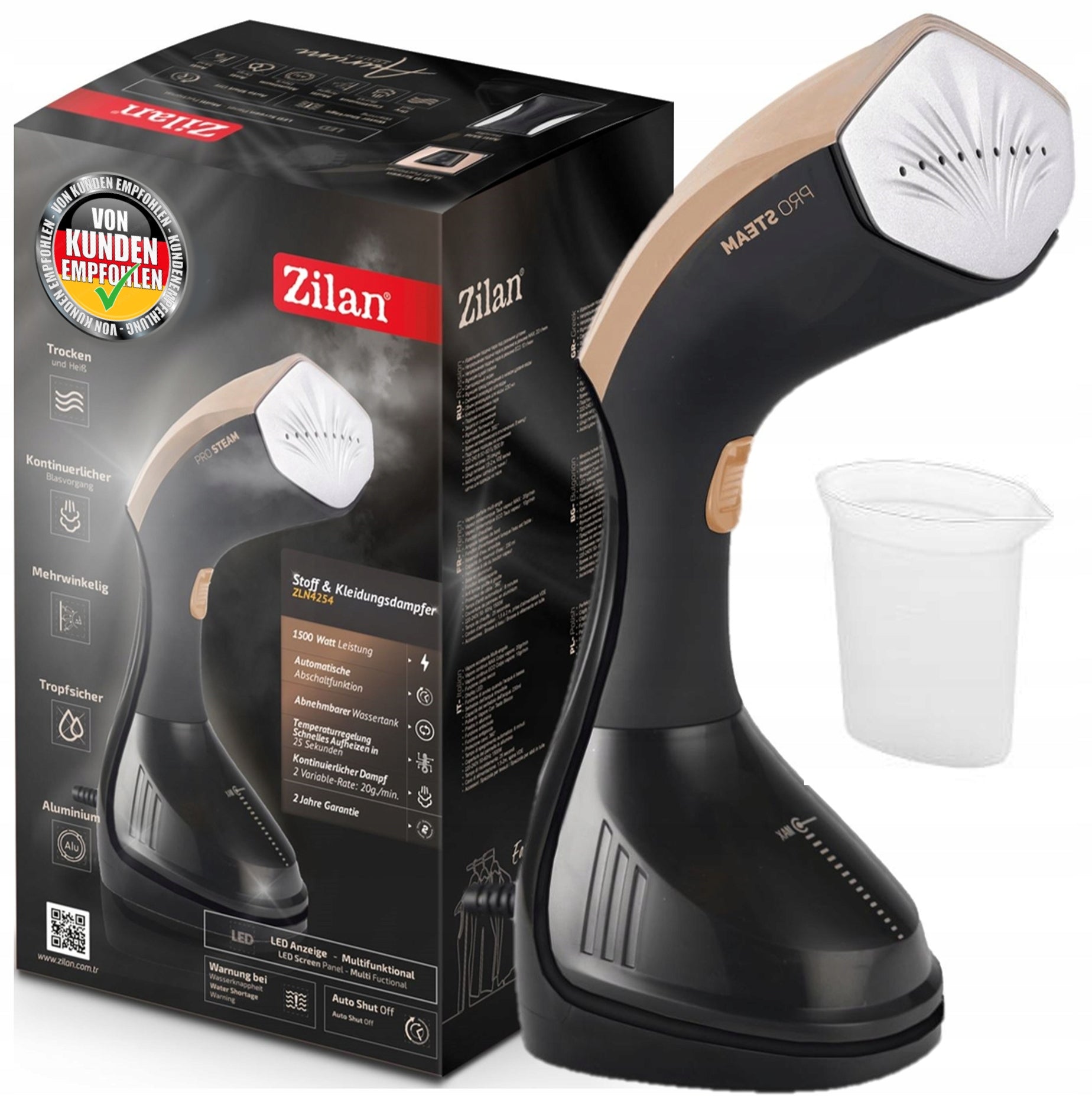 STEAMER IRON STEAMER FOR CLOTHES 230ML 1500W