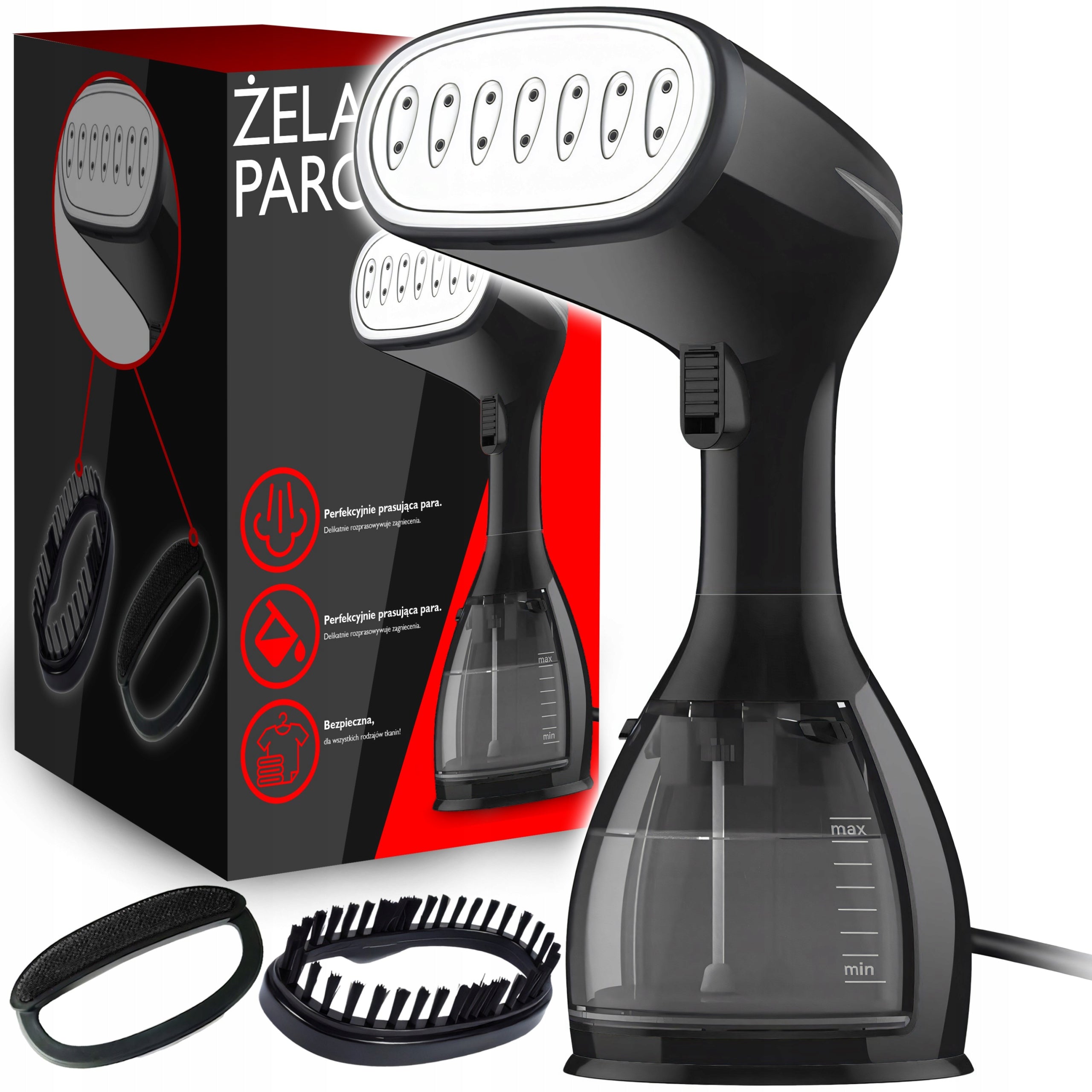 STEAMER STEAM IRON STEAM CLEANER 1500W 7IN1 ACCESSORIES