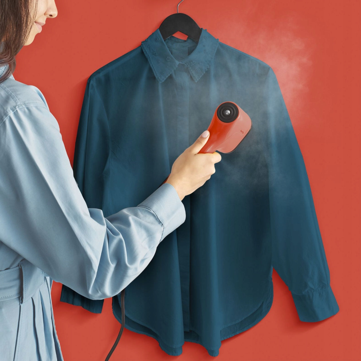 STEAMER TEFAL STEAM IRON HAND STEAMER FOR CLOTHES STEAM EJECTION 1300 W Manufacturer code BELLA-B-0503