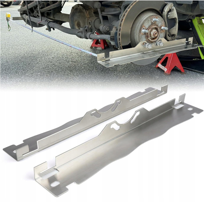 STEEL PLATES FOR WHEEL GEOMETRY 60CM, PRECISE CONVERGENCE MEASUREMENT