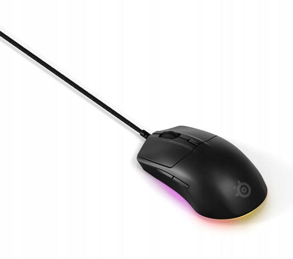 STEELSERIES RIVAL 3 WIRED GAMING MOUSE WITH RGB BACKLIGHT Model Rival 3