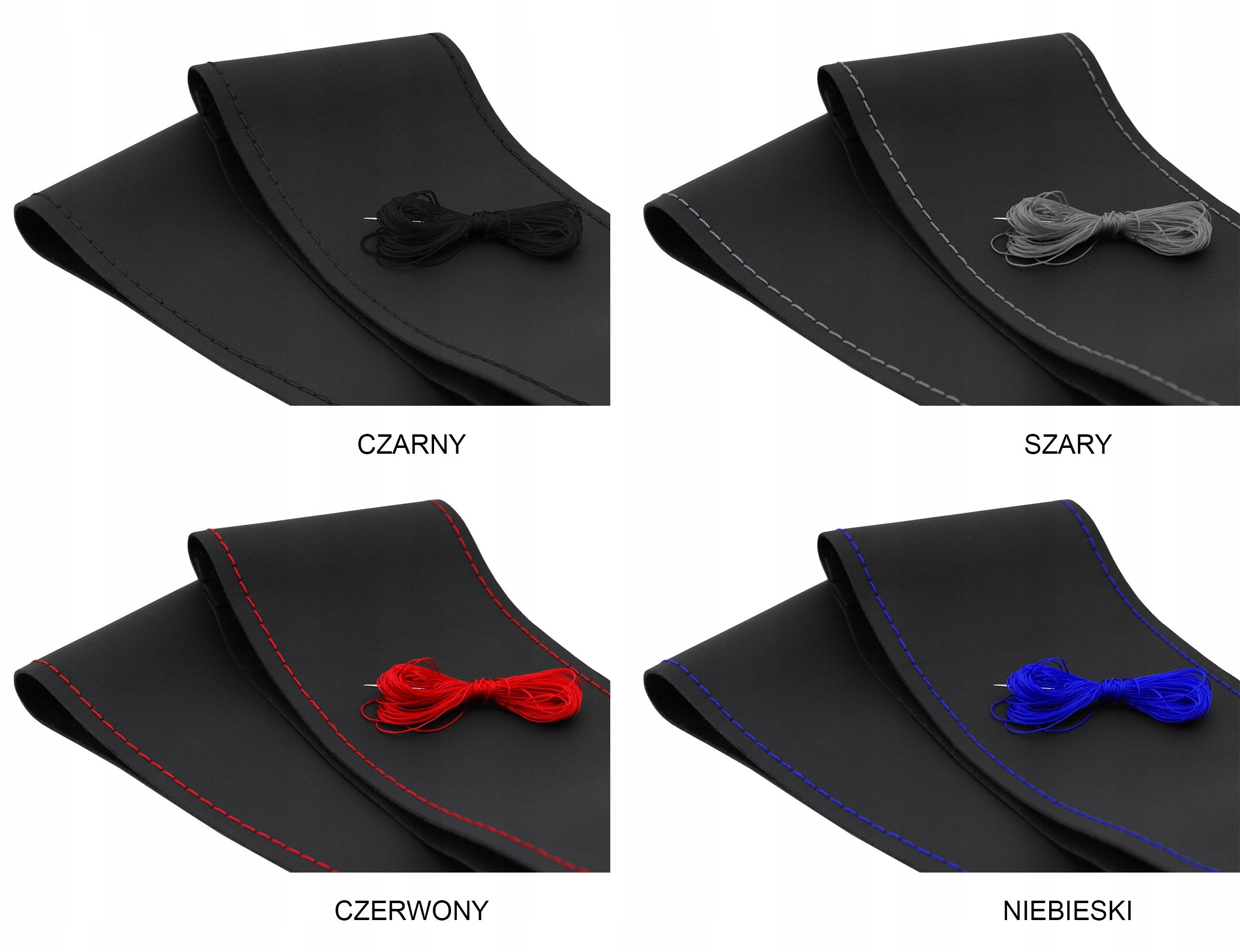 STEERING WHEEL LEATHER COVER FOR YOUR OWN HEM Manufacturer's catalog number 2K