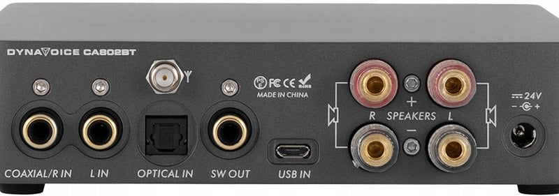 STEREO BLUETOOTH AMPLIFIER DAC DYNAVOICE CA802BT Brand Dynavoice