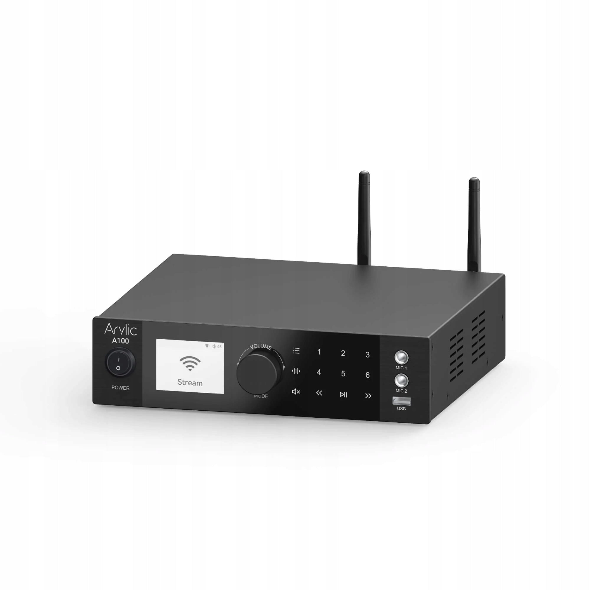 STEREO NETWORK AMPLIFIER 2X100W WIFI BLUETOOTH AIRPLAY MULTIROOM Model WZMACNIACZ STEREO SIECIOWY 2X100W ARYLIC