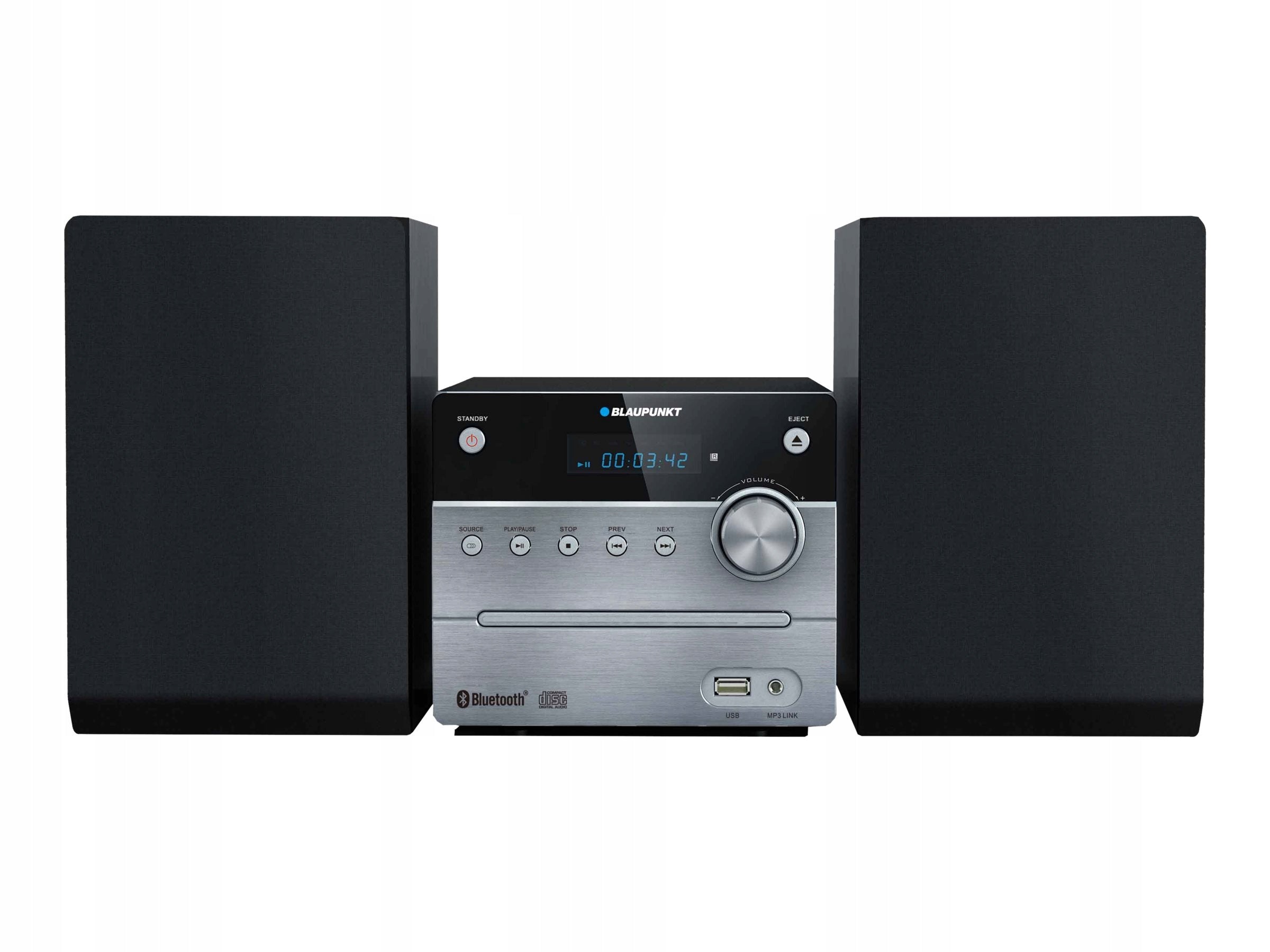 STEREO TOWER BLAUPUNKT MS12BT CD/MP3/FM/BT/USB 30W