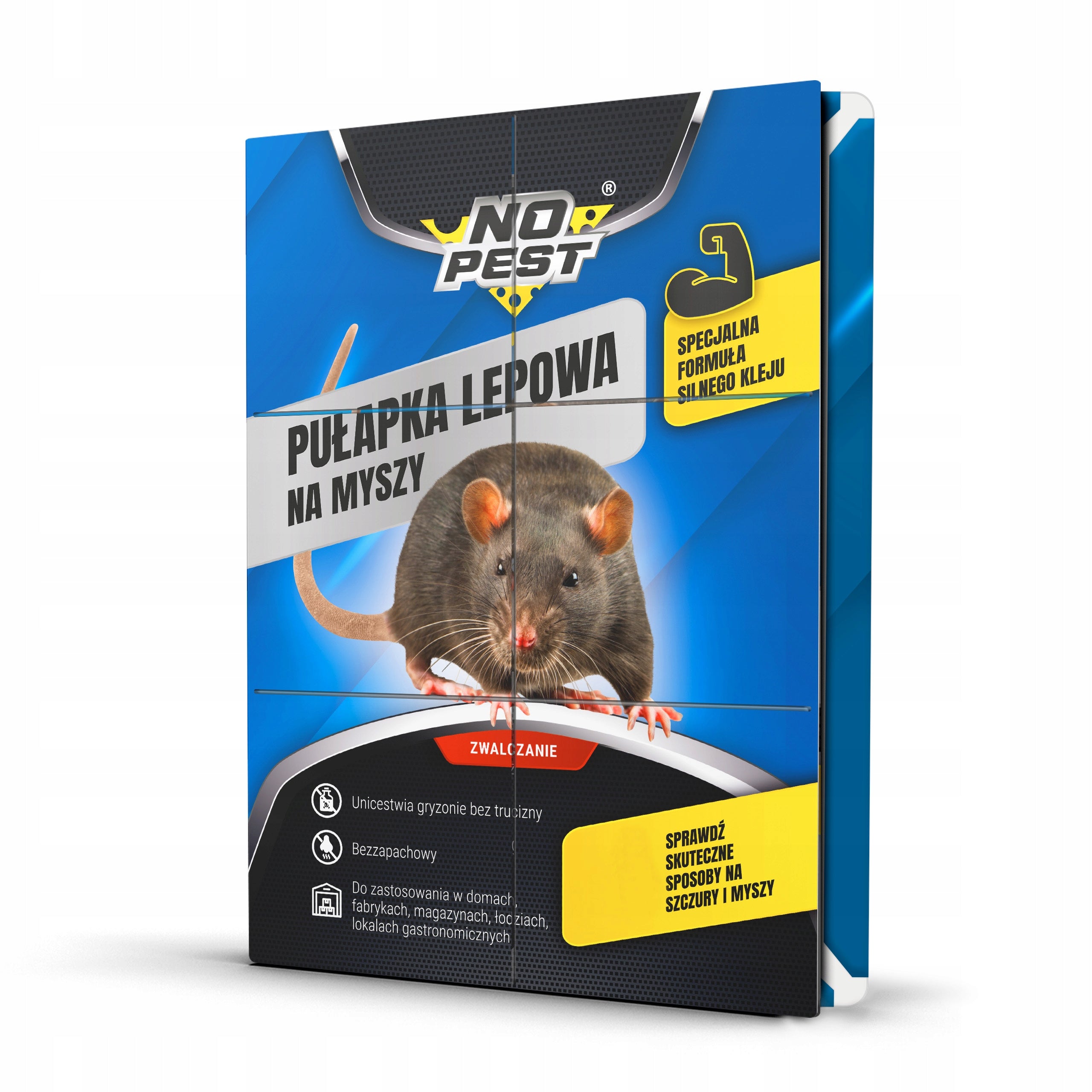 STICKY TRAP WITH STRONG ADHESIVE ON MICE RATS AGAINST MICE NO PEST Brand No-Pest