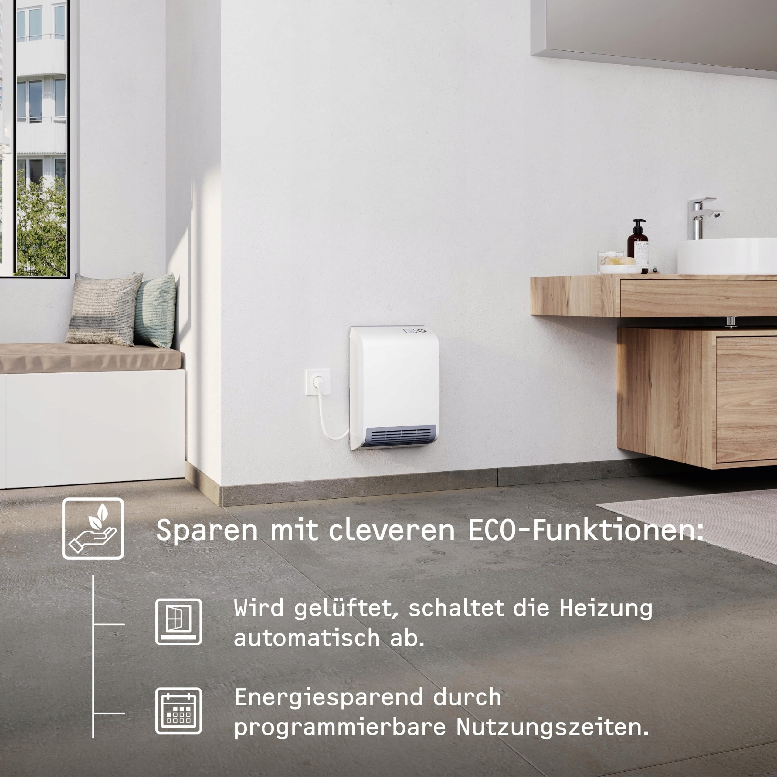 STIEBEL ELTRON CK 20 Trend LCD 2kW Energy Efficient Electric Heater Heating power 2000 W