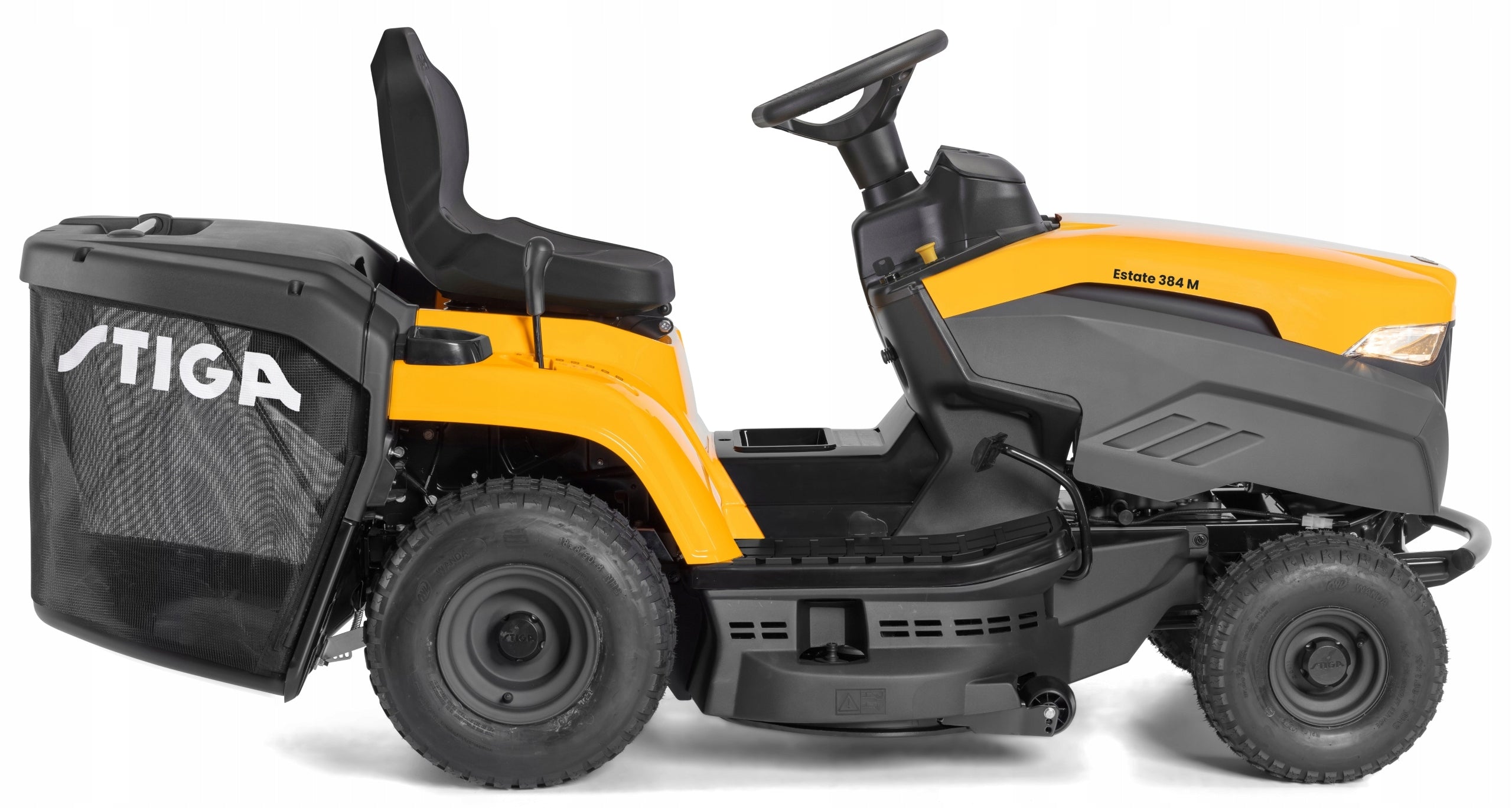STIGA Garden Tractor Estate 384 M Manual 5P+1T MAX 14 HP 84 cm Set Brand Stiga
