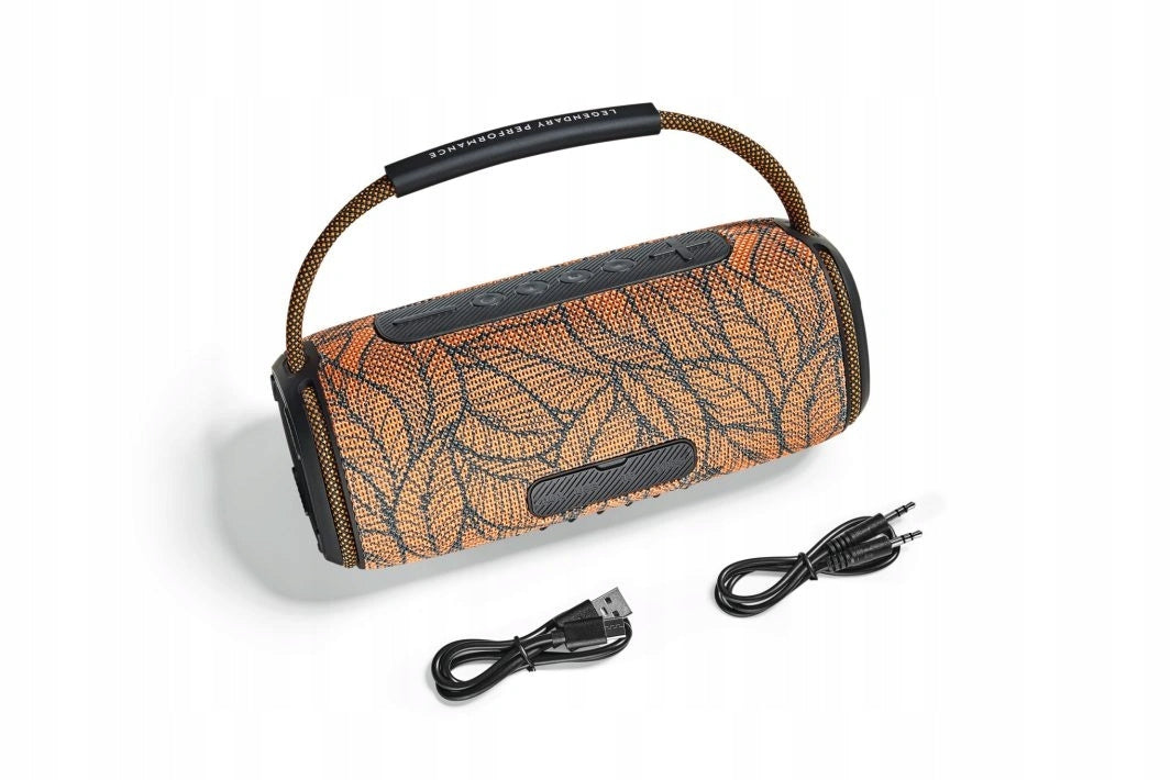 STIHL LED Bluetooth Speaker - IPX6, 10-Hour Battery, BT/AUX/USB - 04216000170 Model Boombox