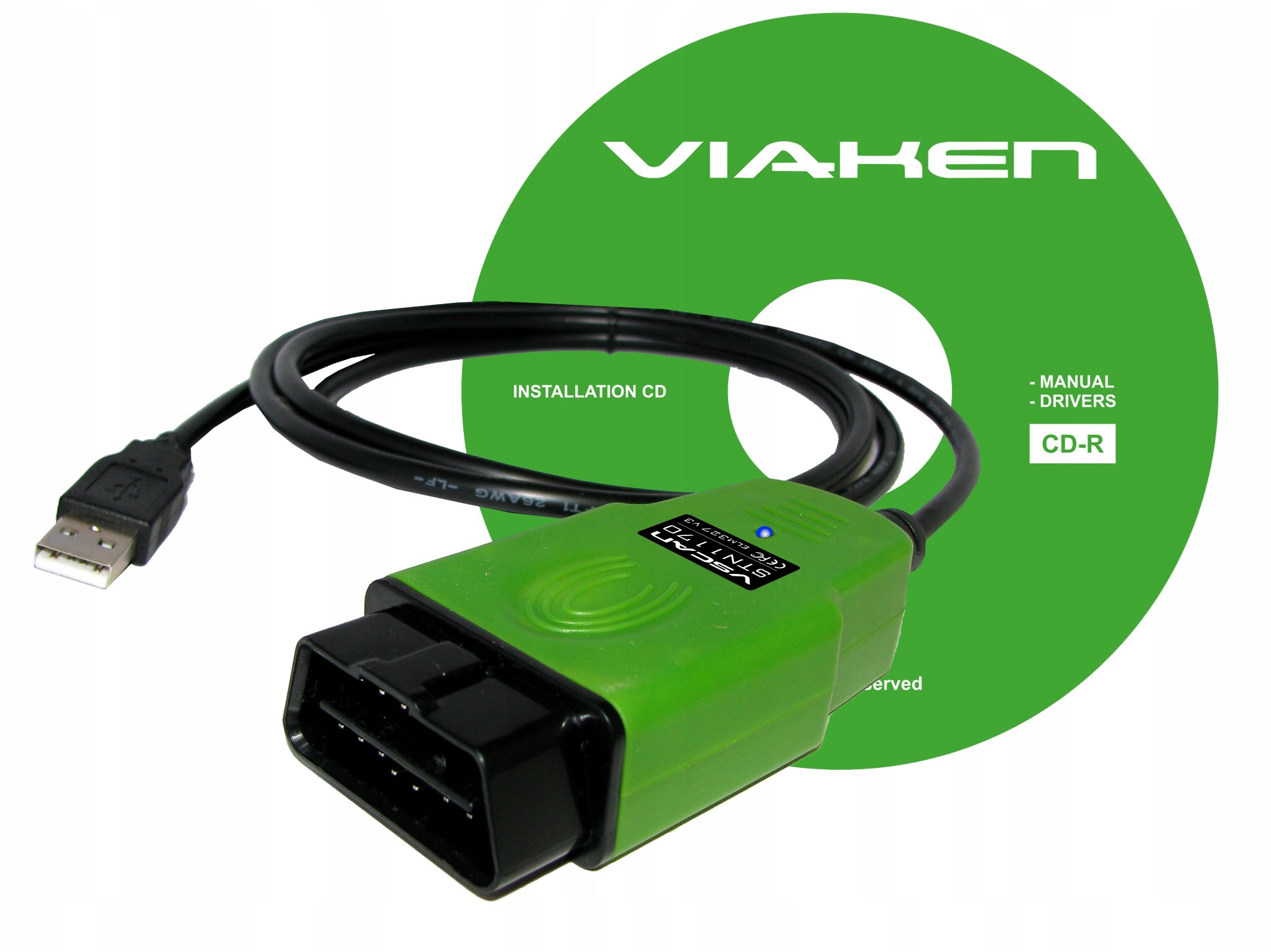 STN1170 ELM327 v3 OBD2 diagnosis MS-CAN Ford Polish
