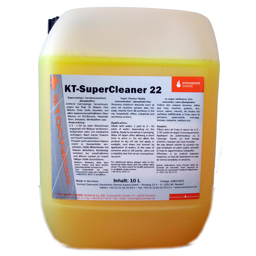 STOCKMEIER KT22 APC 10L upholstery and carpet cleaner STRONG EAN (GTIN) 5904653774033