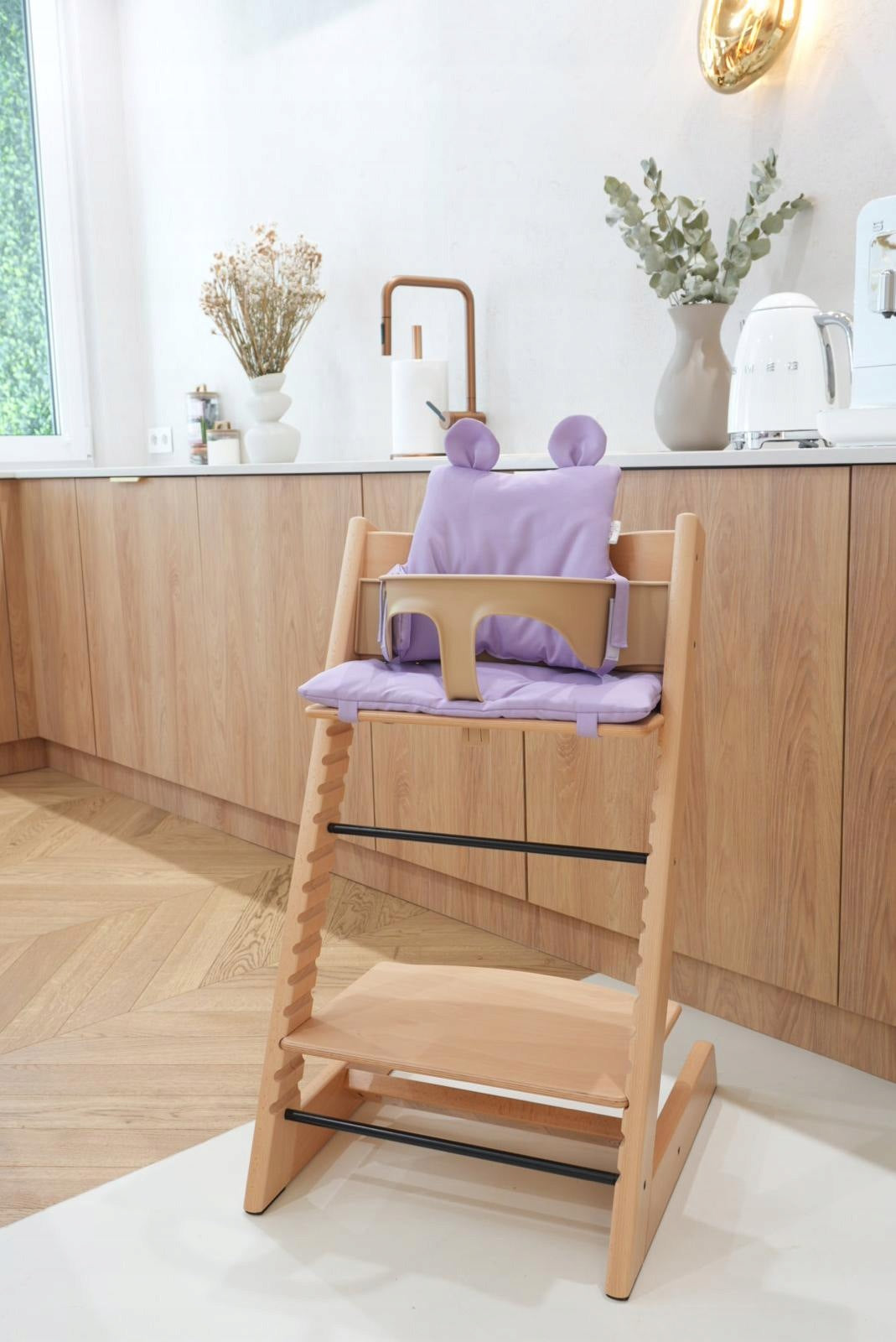 STOKKE TRIPP TRAPP PURPLE high chair cushion | aMami Brand aMami