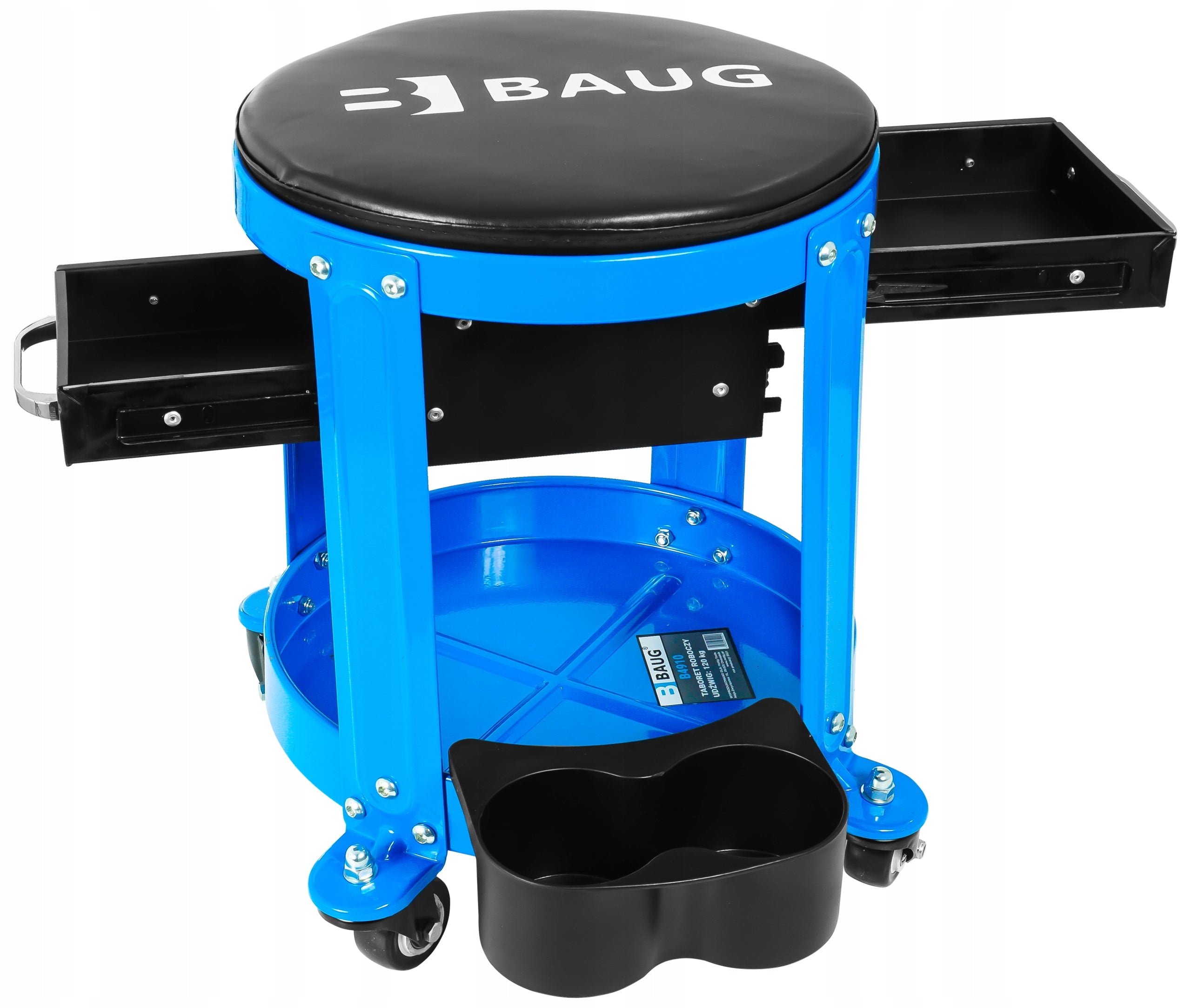 STOOL WORKBENCH STOOL SEAT CHAIR SOLID + WHEELS 360° Manufacturer code B4910