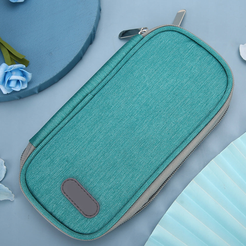 STORAGE BAG FOR REFRIGERATED INSULIN 21X11,5X3 CM GREEN Packaging status original