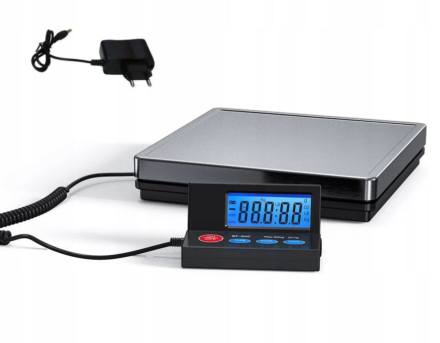 STORAGE POSTAL SCALE FOR RESIN 50kg 1g metal platform ( 50kg 2g )