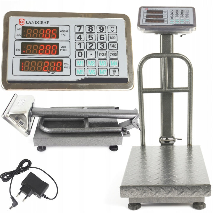 STORAGE SCALE ELECTRONIC LCD 150kg EAN (GTIN) 5905515782906