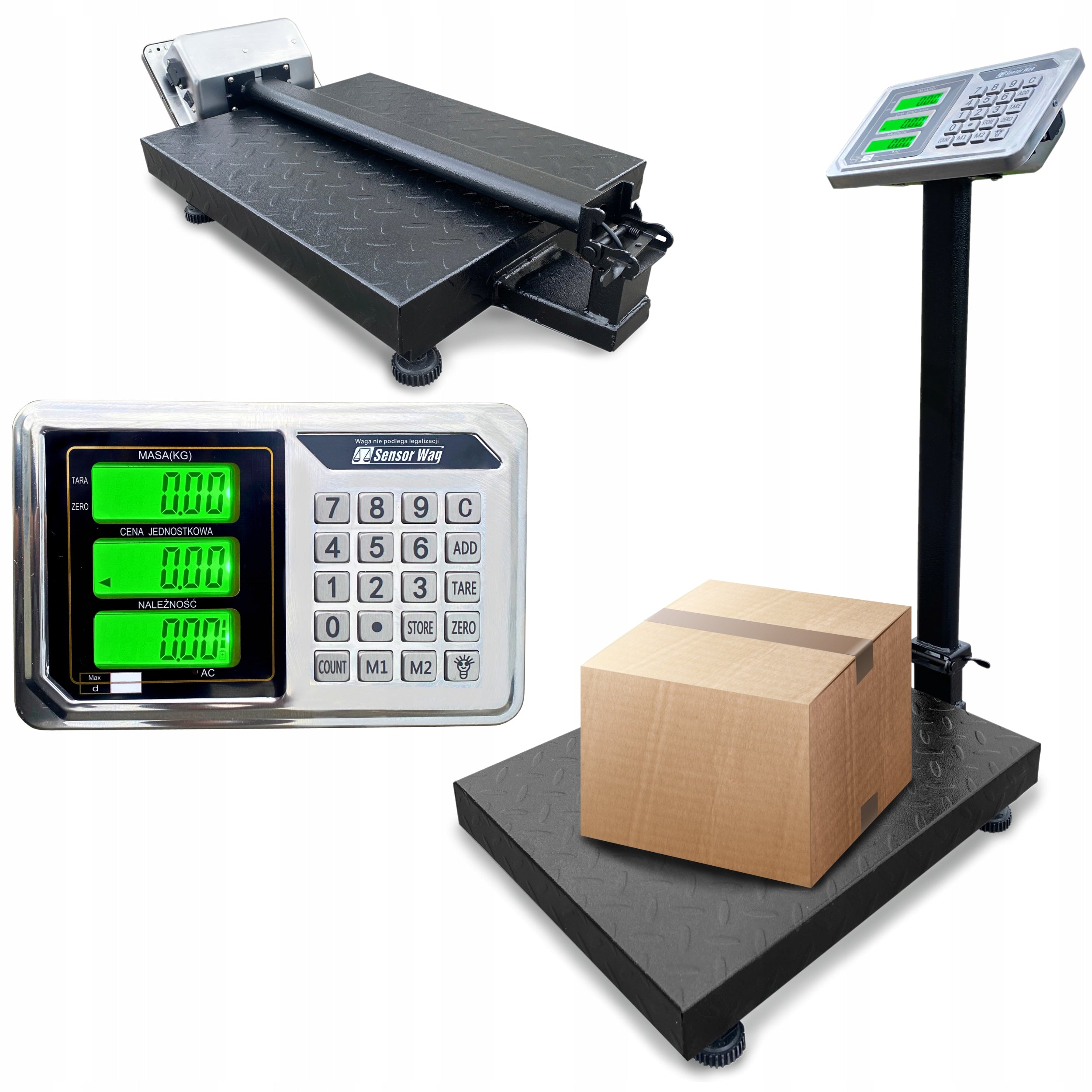 STORAGE SCALE UP TO 100kg 30X40CM ELECTRONIC PLATFORM SHOP