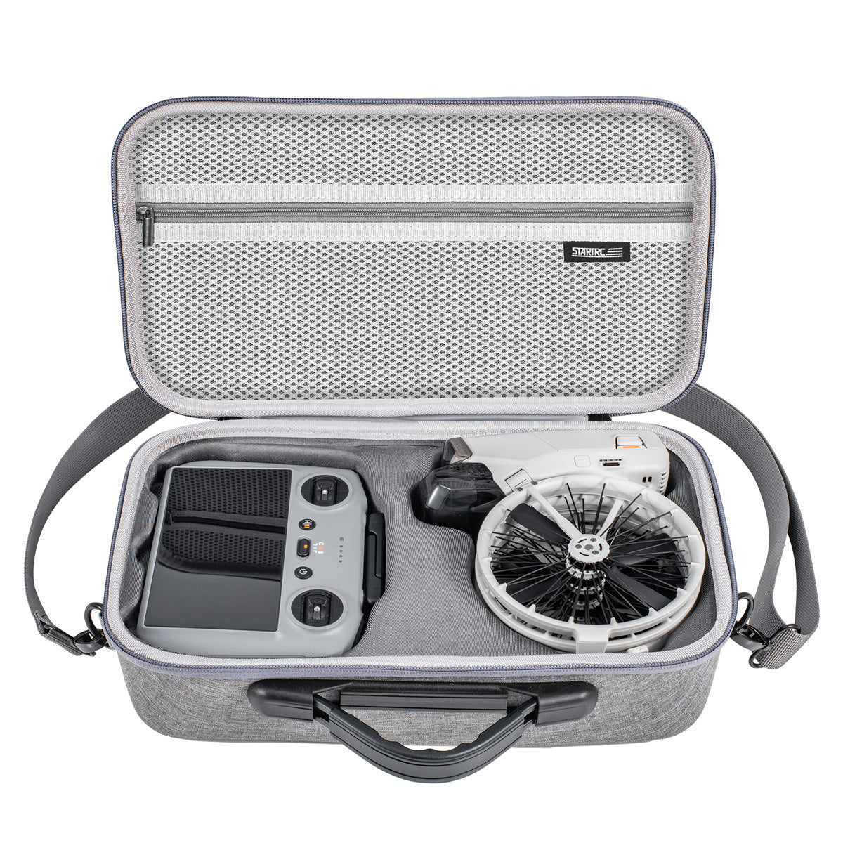 STORAGE SHOULDER BAG FOR DJI FLIP WITH CARRYING CASE WITH RC 2/N3 REMOTE