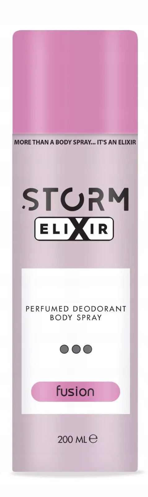 STORM ELIXIR Perfumed deodorant for women FUSION 200ml