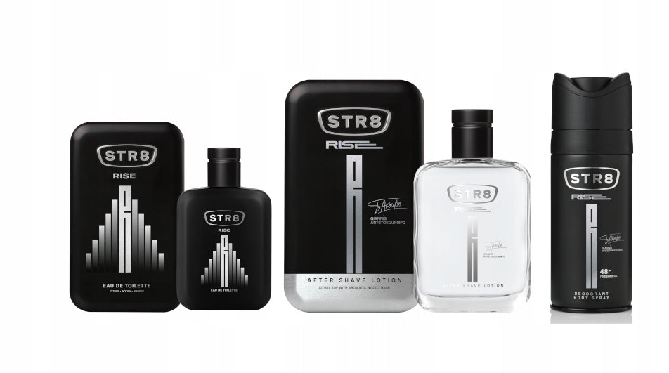 STR8 RISE SET OF 3cz EDT50ml + ASL100ml + SPRAY150ml