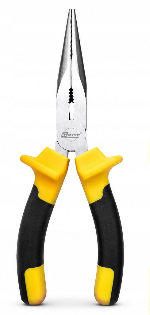 STRAIGHT ELONGATED PLIERS 160MM STEEL G-400-0004 GROT