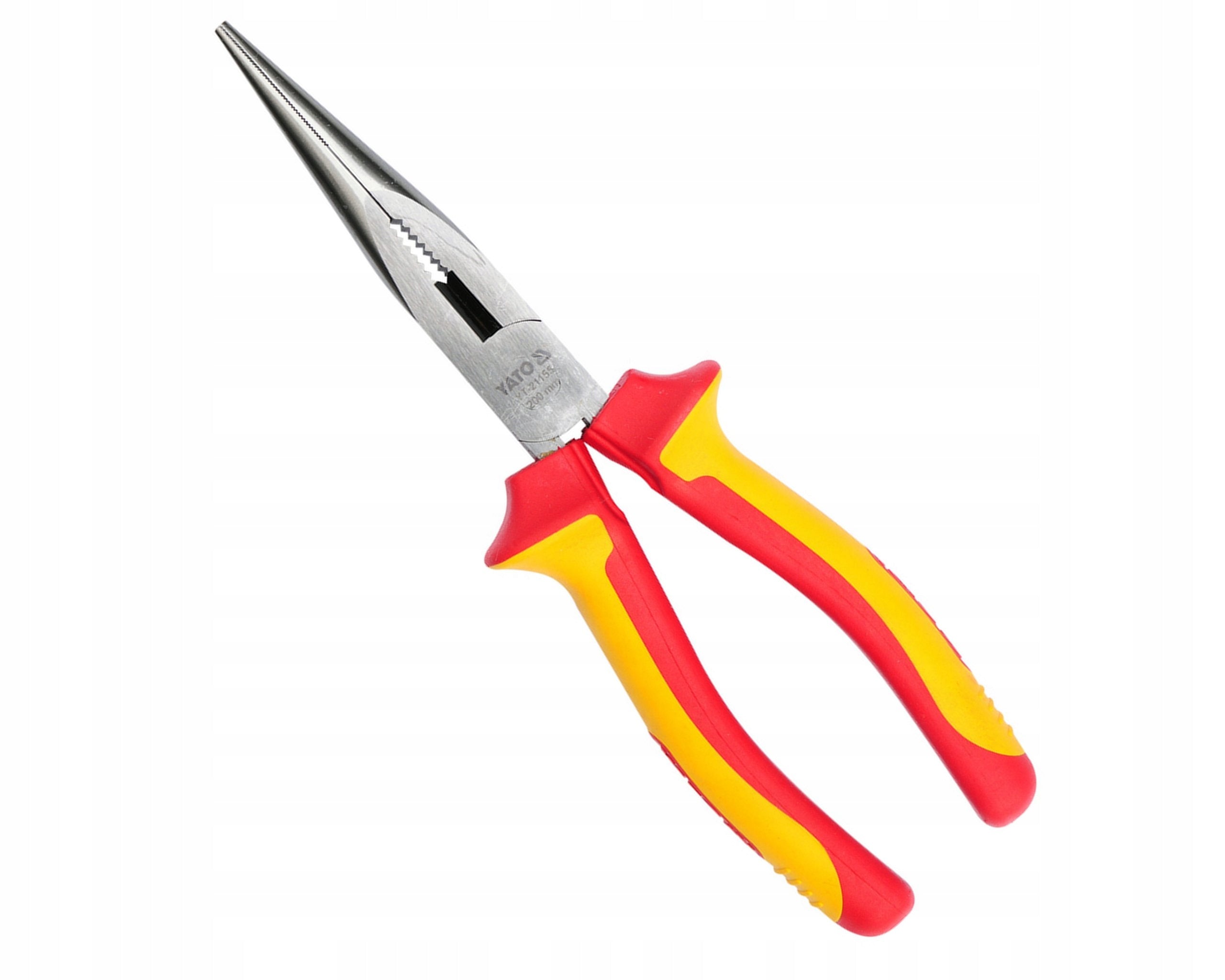 STRAIGHT ELONGATED PLIERS 200MM VDE YT-21155 YATO Manufacturer code YT-21155