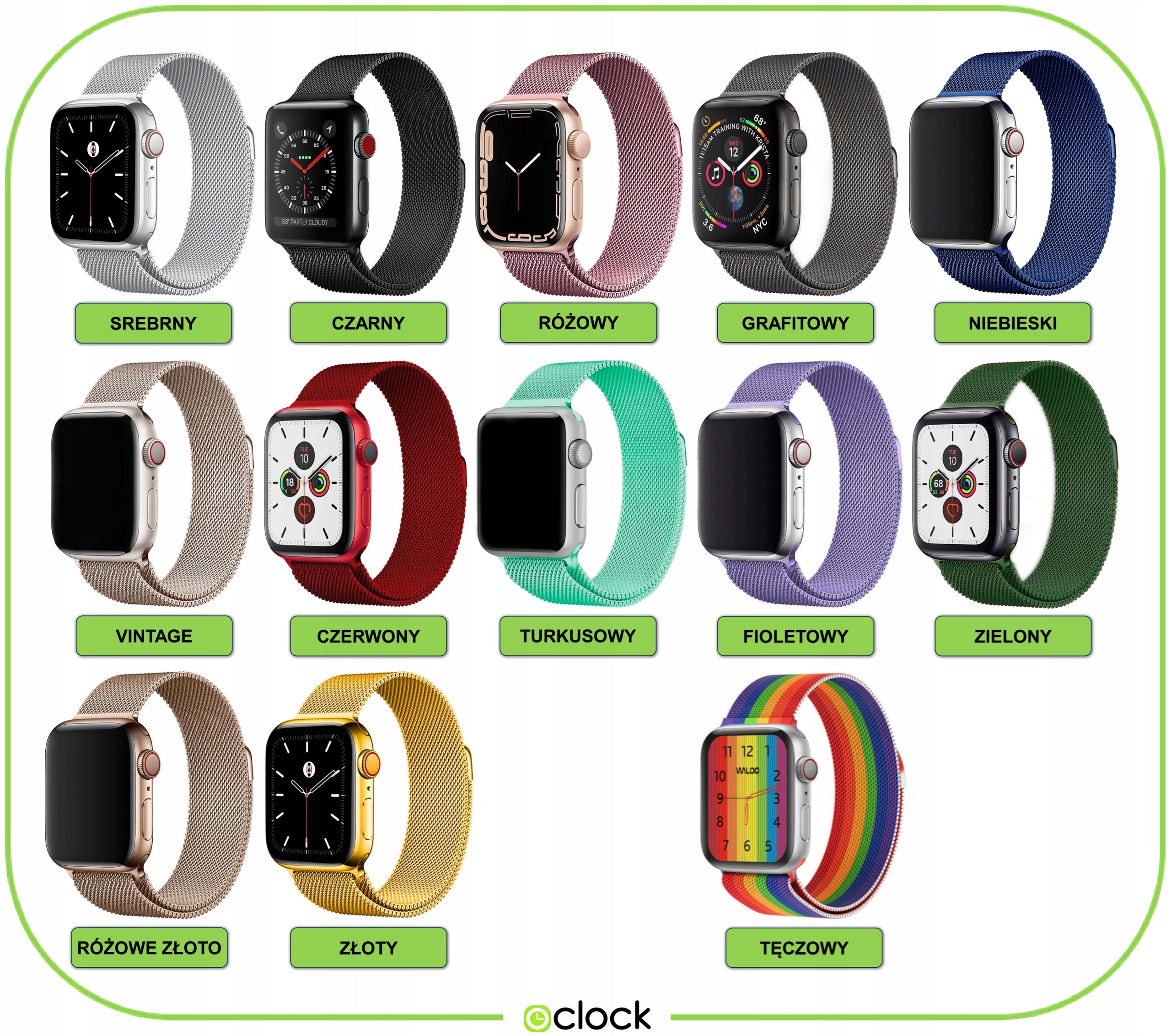 STRAP FOR APPLE WATCH 4 5 6 7 8 9 10 11 SE 44MM 45MM 46MM 49MM | 15 COLOURS Packaging status original