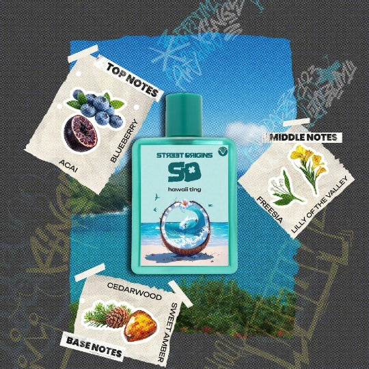 STREET ORIGINS HAWAII TING VENUS 75ML unisex eau de parfum Packaging volume 75 ml