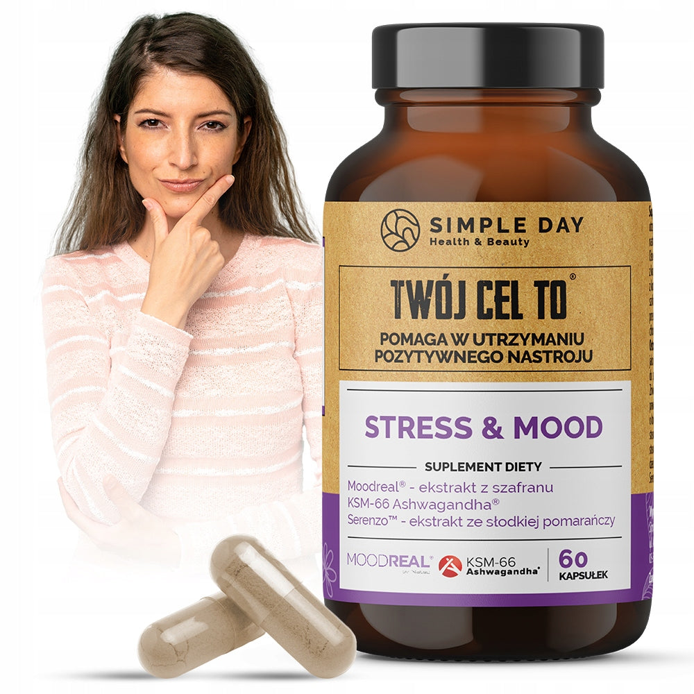 STRESS & MOOD ASHWAGANDHA 100mg FOR STRESS FATIGUE NERVOUS SYSTEM 60 KAPS