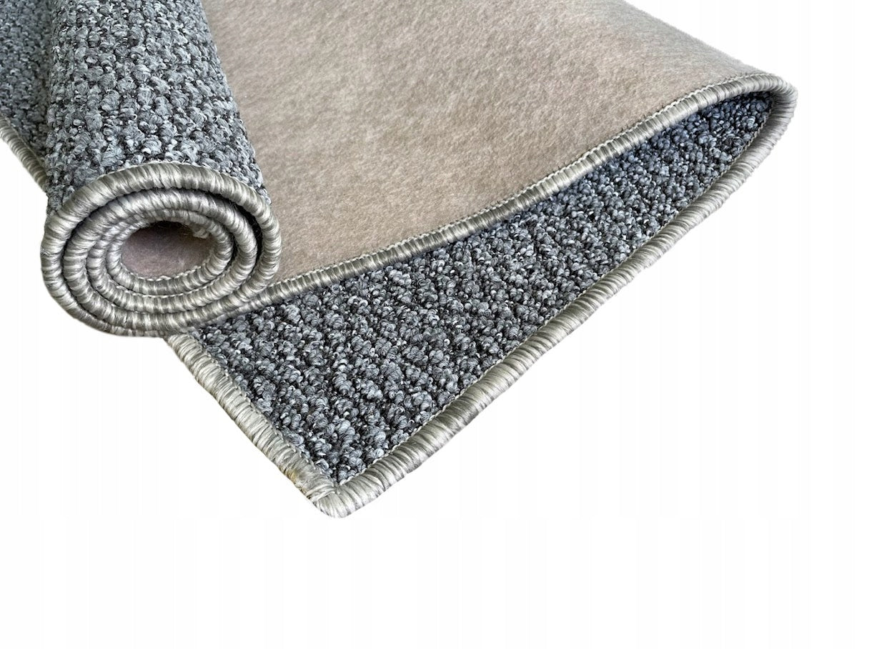 STRING CARPET ASH BOHO 100x200 SCANDINAVIAN FOR KITCHEN HALLWAY