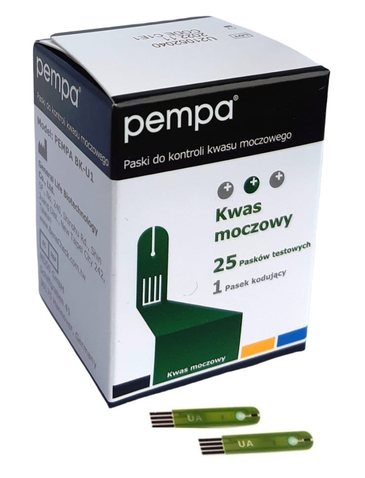 STRIPS PEMPA 3IN1 BENECHECK GLUCOSE METER FOR URIC ACID LEVEL MEASUREMENT