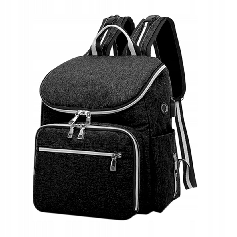 STROLLER BAG BACKPACK FOR MOM THERMAL ORGANIZER WITH ZIPPER USB POCKETS Packaging status original