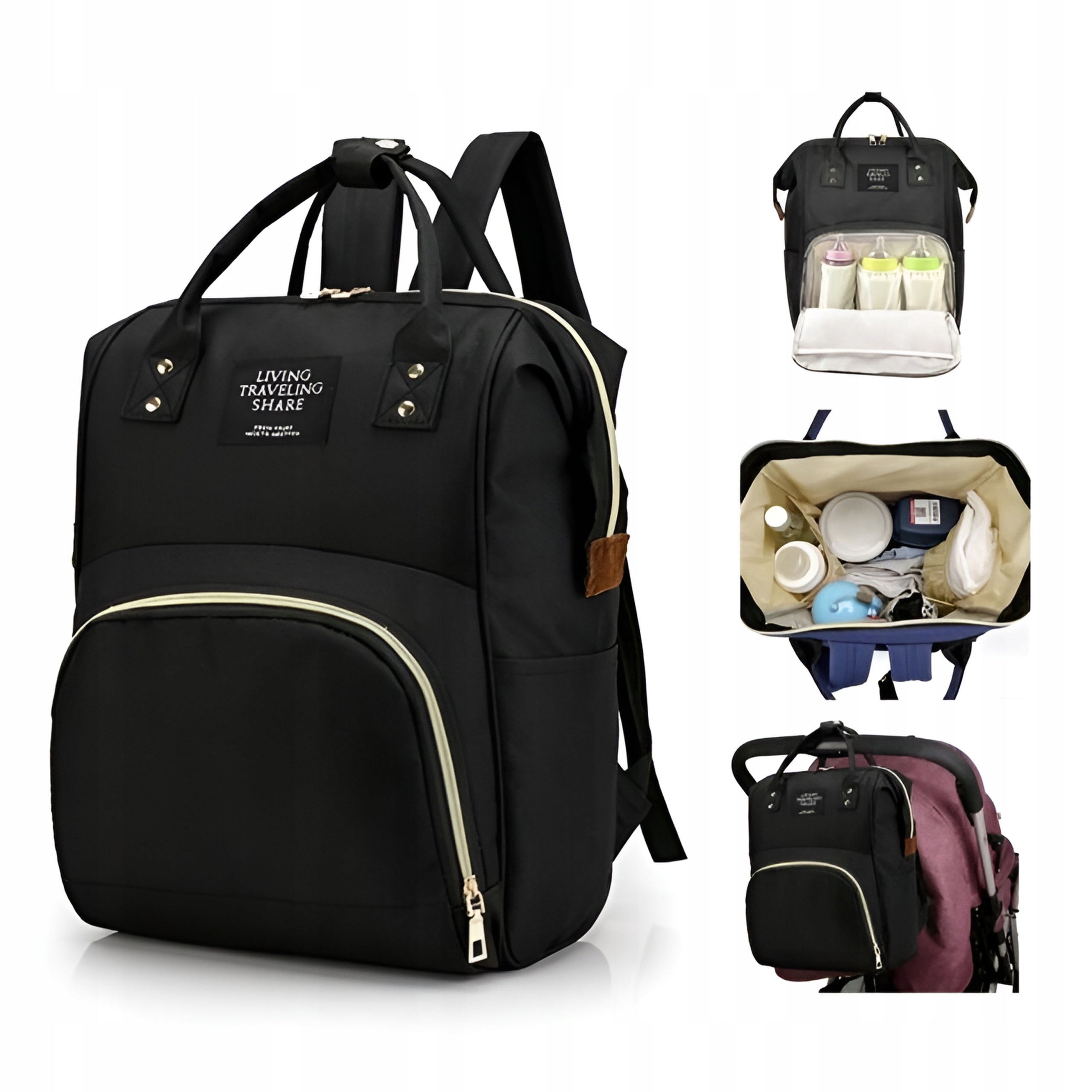 STROLLER BAG BACKPACK ORGANIZER FOR MOM DAD 3in1 Manufacturer code ER41054