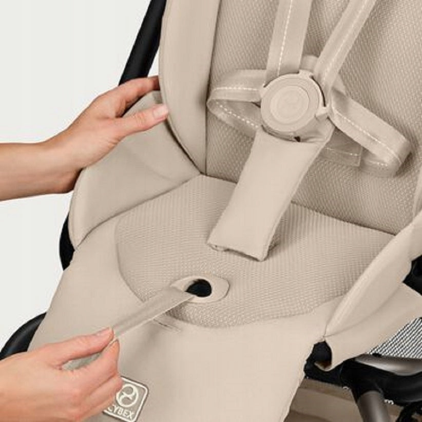 STROLLER CYBEX Eezy S Twist+ 2 '2026 large swivel wheels 360°, Beige Packaging status original