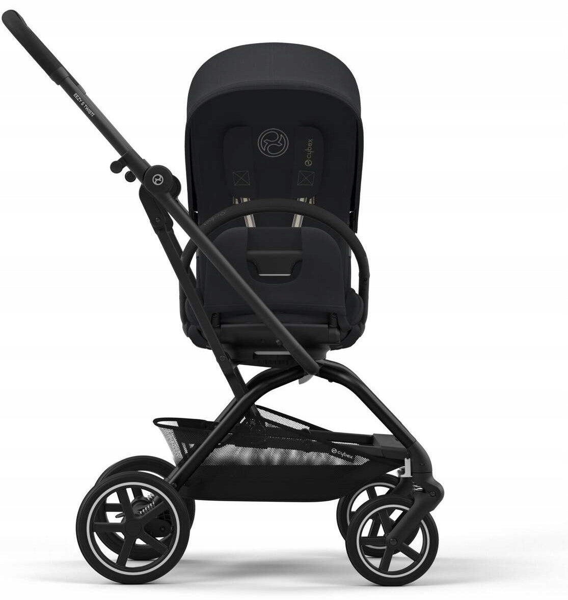 STROLLER CYBEX Eezy S Twist 2 Large Wheels Swivel Seat 2026 Black Manufacturer code 524000087