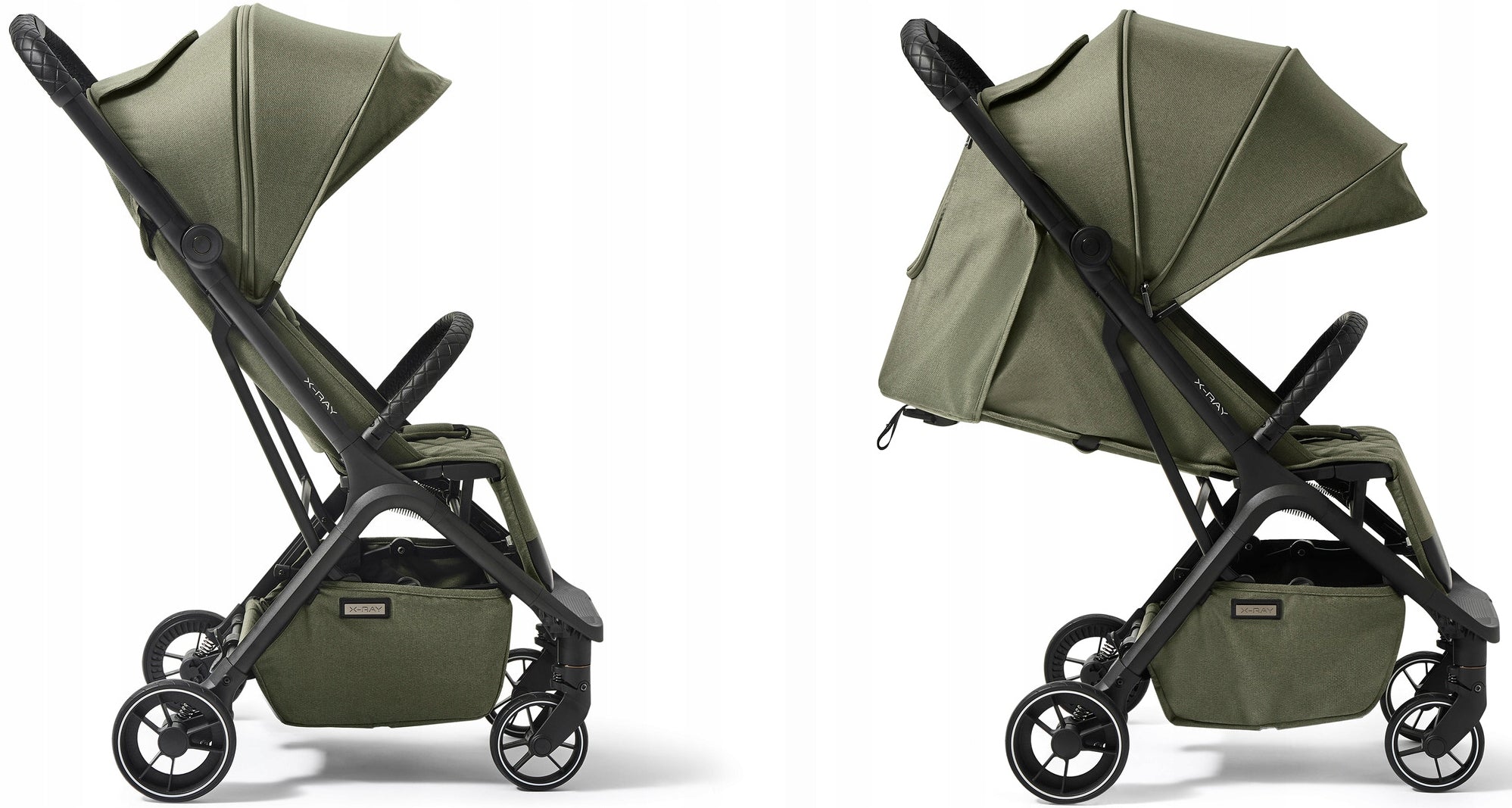 STROLLER FUTURE DESIGN X-RAY FOIL MOSQUITO NET MISTY OLIVE Brand 4BABY