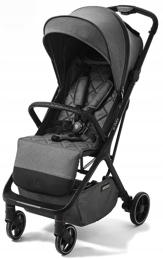 STROLLER FUTURE DESIGN X-RAY MOSQUITO NET FILM STEEL GRAPHITE Brand 4BABY