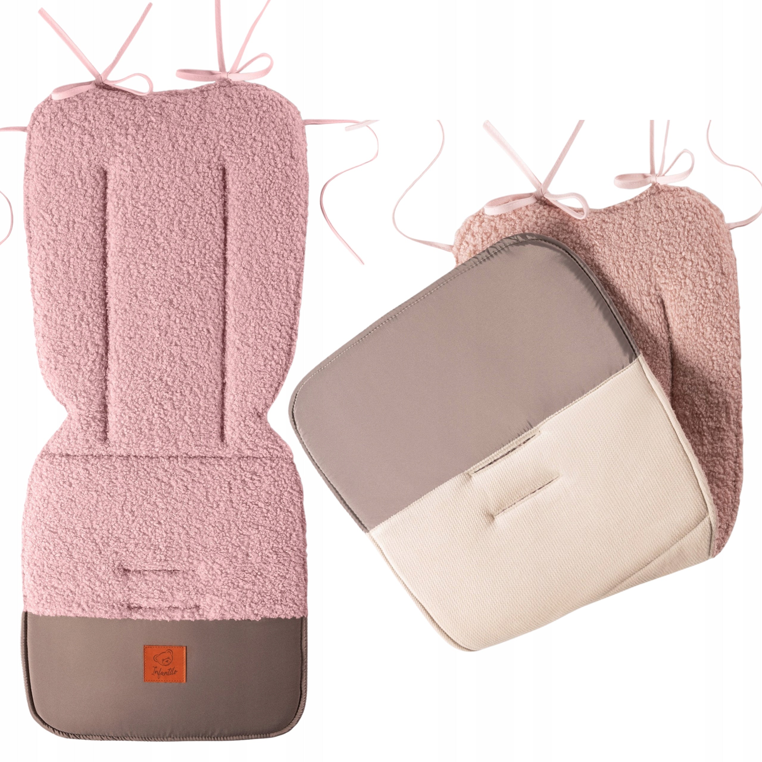 STROLLER INSERT UNIVERSAL DOUBLE-SIDED LAMB