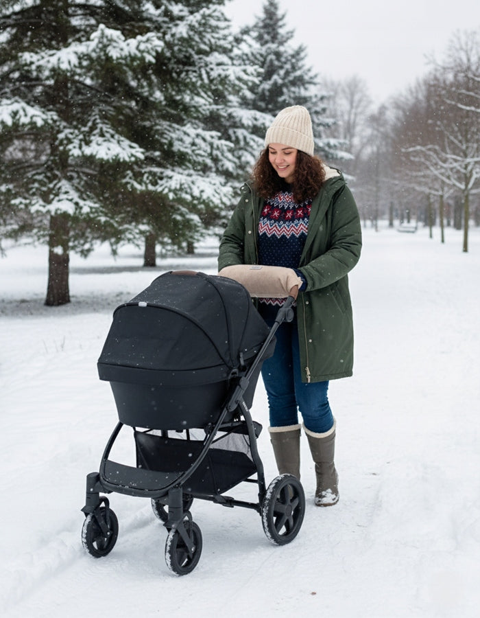 STROLLER MUFF INSULATED GLOVE FOR PREMIUM SLED BABYMAM EAN (GTIN) 5903672186889