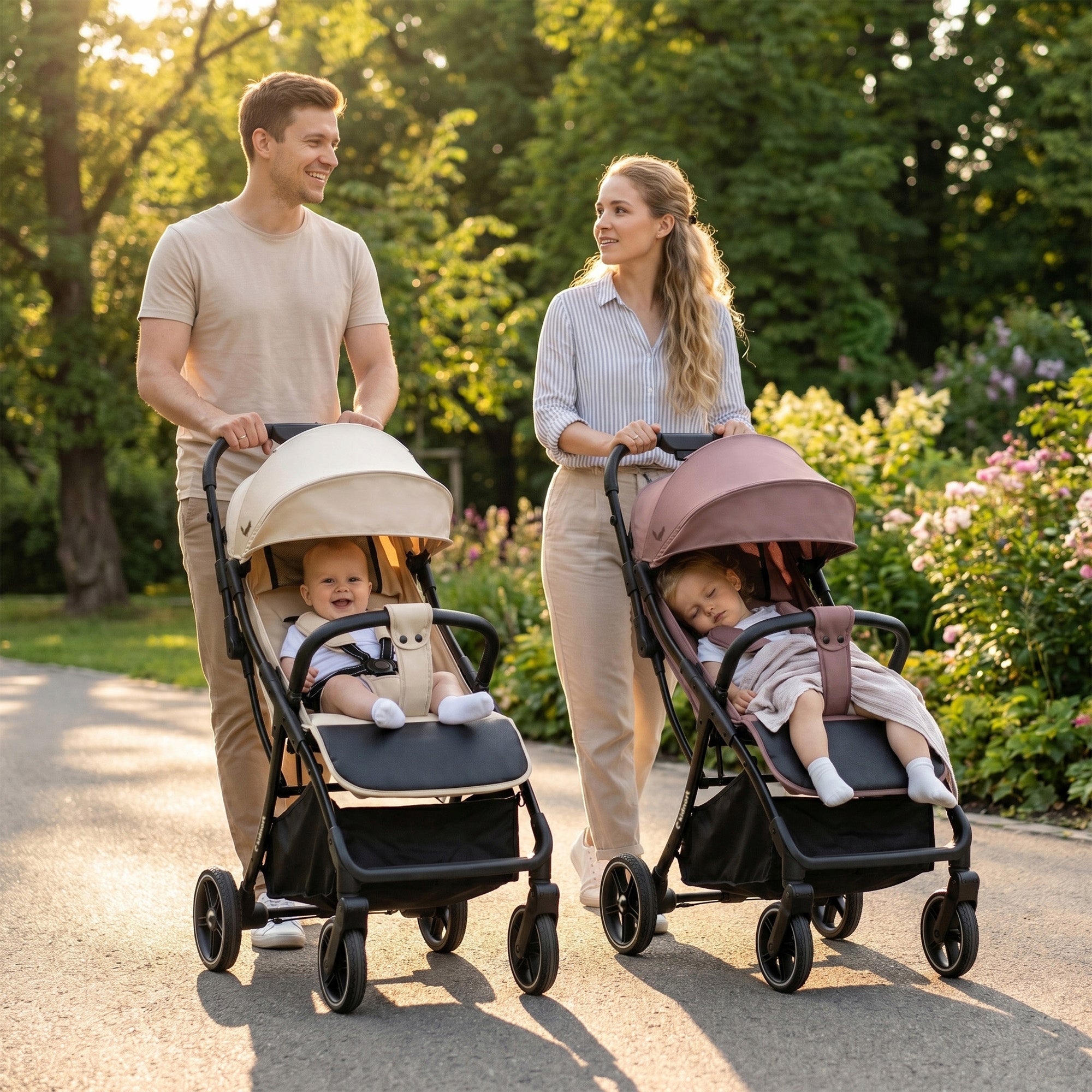STROLLER UP TO 22KG ACCESSORIES HANDHELD STROLLER Fjällräv BROWN Packaging status original