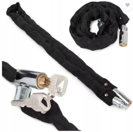 STRONG BICYCLE CLASP CHAIN BICYCLE LOCK SCOOTER 90cm Manufacturer code ROWER MOTOR ZABEZPIECZENIE
