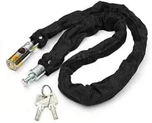 STRONG BICYCLE CLASP CHAIN BICYCLE LOCK SCOOTER 90cm Model MOCNE ZAPIECIE ROWEROWE NA ROWER