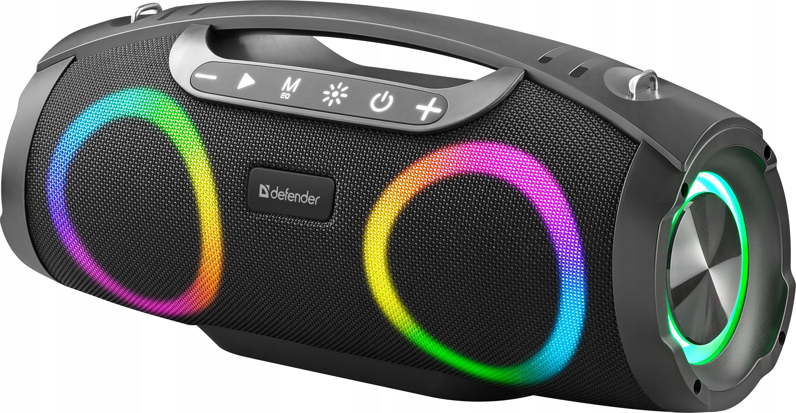 STRONG BLUETOOTH SPEAKER PORTABLE BOOMBOX USB SD FM WIRELESS LARGE LED Packaging status original