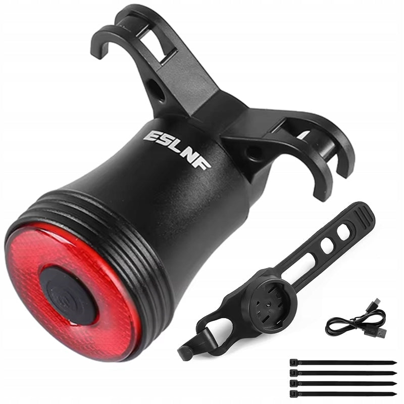 STRONG BRIGHT BICYCLE LIGHT REAR SMART UNDER SADDLE WITH BRAKE SENSOR