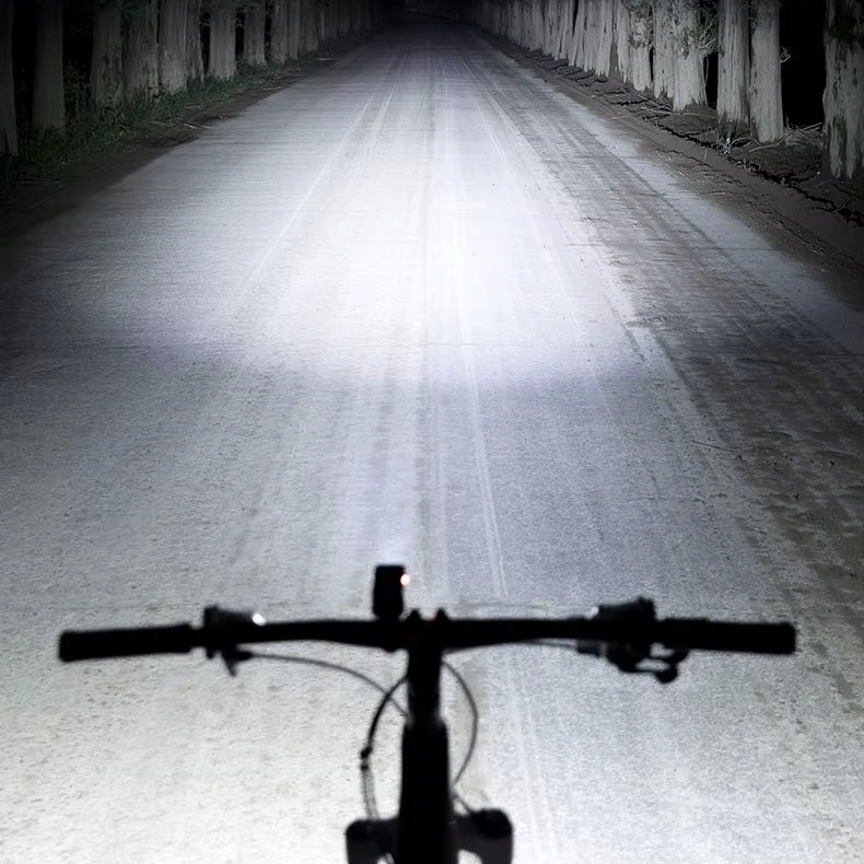 STRONG BRIGHT LIGHT BICYCLE LAMP FRONT FLASHLIGHT 800 LUMENS IPX6 TYPE C Brand Rockbros