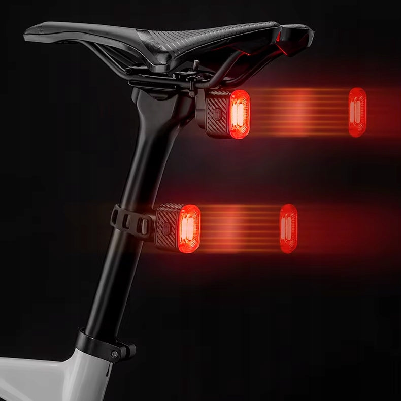 STRONG BRIGHT LIGHT REAR BICYCLE LAMP UNDER SADDLE WITH BRAKE SENSOR Manufacturer code 5903814638221