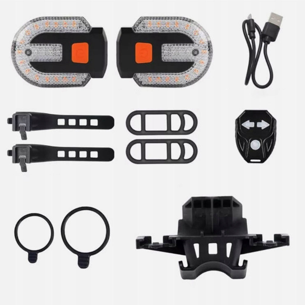 STRONG BRIGHT REAR BICYCLE WITH Wireless Remote Control 5Modes Rear lamp Packaging status original
